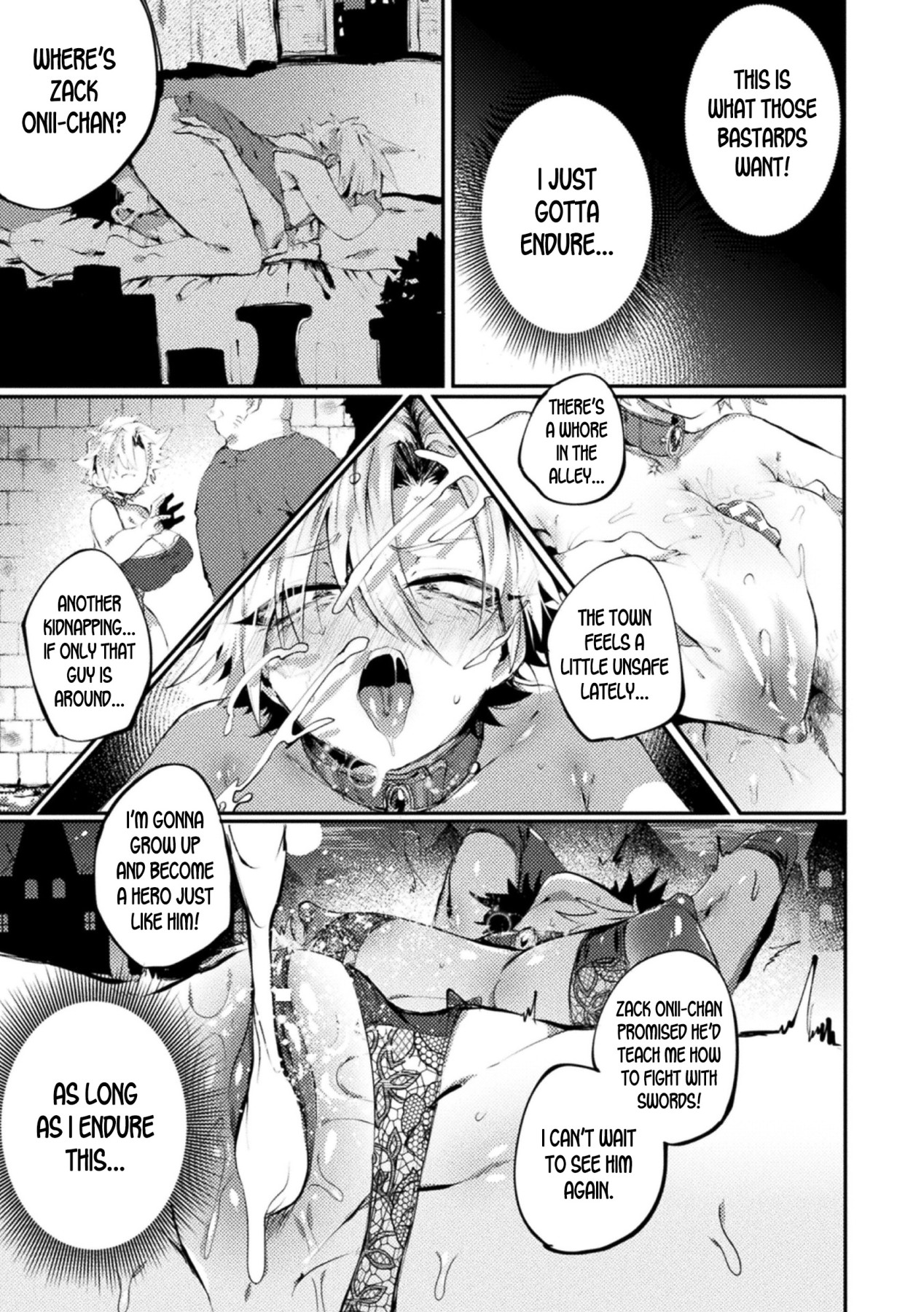 Hentai Manga Comic-Lewd Prostitute Record - The Case of a Bounty Hunter Changing Into a Woman-Read-13